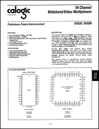 Click here to download DG536AM/883 Datasheet