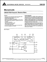 Click here to download G8912BCI Datasheet