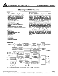 Click here to download CM8880CI Datasheet