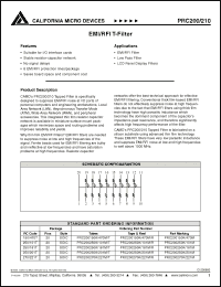 Click here to download PRC200270K/221M Datasheet