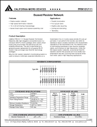 Click here to download PRN10116N2701J Datasheet