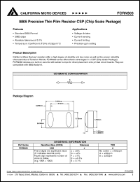 Click here to download FCRN303 Datasheet