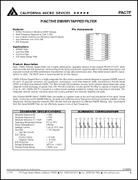 Click here to download PAC500TFQT Datasheet