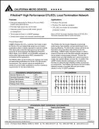 Click here to download PAC470GQT Datasheet