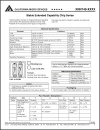 Click here to download XRN740-1005JAGLP Datasheet