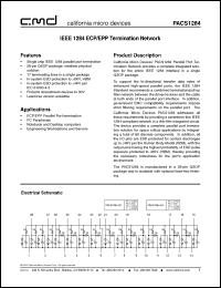 Click here to download PACS1284-02 Datasheet