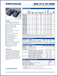 Click here to download NMA0509S Datasheet