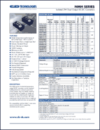 Click here to download NMH1212D Datasheet