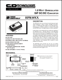 Click here to download HPR1009H Datasheet