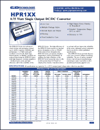 Click here to download HPR121W Datasheet