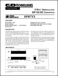 Click here to download HPR711H Datasheet