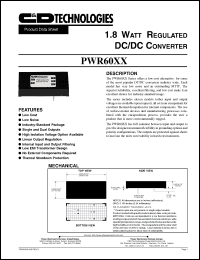 Click here to download PWR6016-HV Datasheet