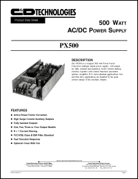 Click here to download PX500-U4C Datasheet