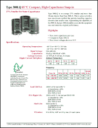 Click here to download 380LQ123M035H042 Datasheet