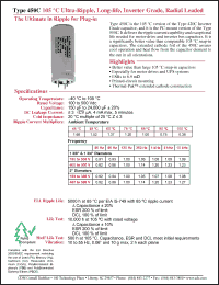 Click here to download 450C262M160EA8 Datasheet