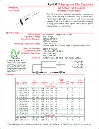 Click here to download 932C2W5J-F Datasheet