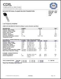 Click here to download CSC1008O Datasheet