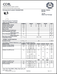 Click here to download 2N4234 Datasheet