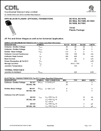 Click here to download BC167B Datasheet