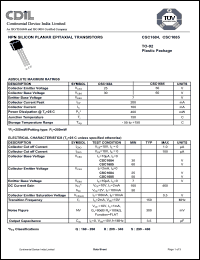 Click here to download CSC1684 Datasheet