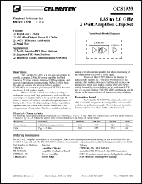 Click here to download CCS1933 Datasheet