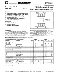 Click here to download PB-CFK0301-P1-000 Datasheet