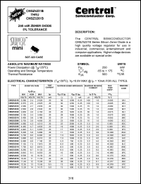 Click here to download CMSZ5240B Datasheet