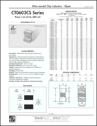 Click here to download CT0603CS_-R12_ Datasheet