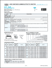 Click here to download EKLM201VSN331MA15S Datasheet