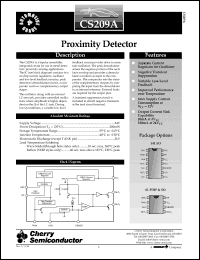 Click here to download CS209AYDR8 Datasheet