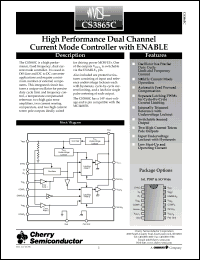 Click here to download CS3865CGN16 Datasheet