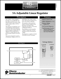 Click here to download CS5205A-1GDPR3 Datasheet