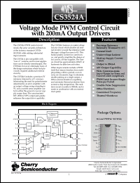 Click here to download CS3524A Datasheet