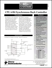 Click here to download CS5150H Datasheet