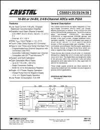 Click here to download CS5522-AP Datasheet