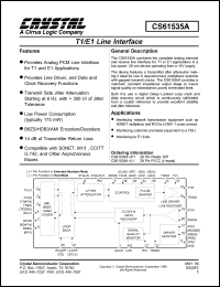 Click here to download CS61535A Datasheet