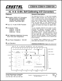 Click here to download CS5016-BP32 Datasheet