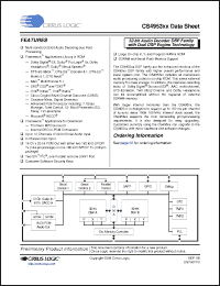 Click here to download CS495313-CVZ Datasheet