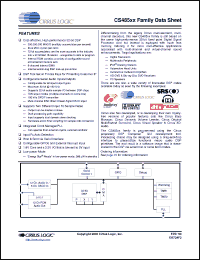 Click here to download CS48560-DQZ Datasheet