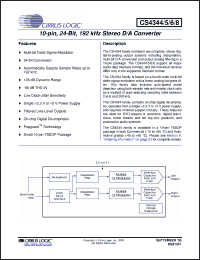 Click here to download CS4345 Datasheet