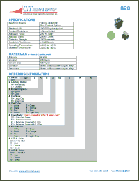 Click here to download 820NQA1E24 Datasheet