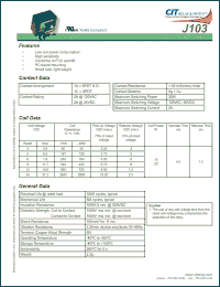 Click here to download J1031A9VDC.20S Datasheet