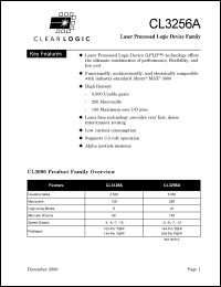 Click here to download CL3256ATC144-6 Datasheet