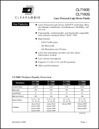 Click here to download CL7160EQC160-15 Datasheet