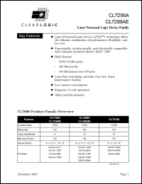 Click here to download CL7256AETC144-4 Datasheet