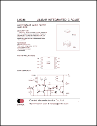 Click here to download LM386 Datasheet