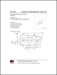 Click here to download PC1031 Datasheet