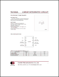 Click here to download TA31002A Datasheet