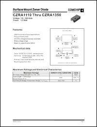 Click here to download CZRA1250 Datasheet