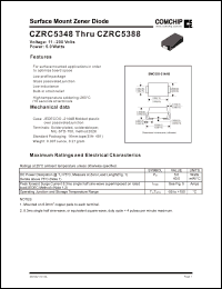 Click here to download CZRC5387 Datasheet